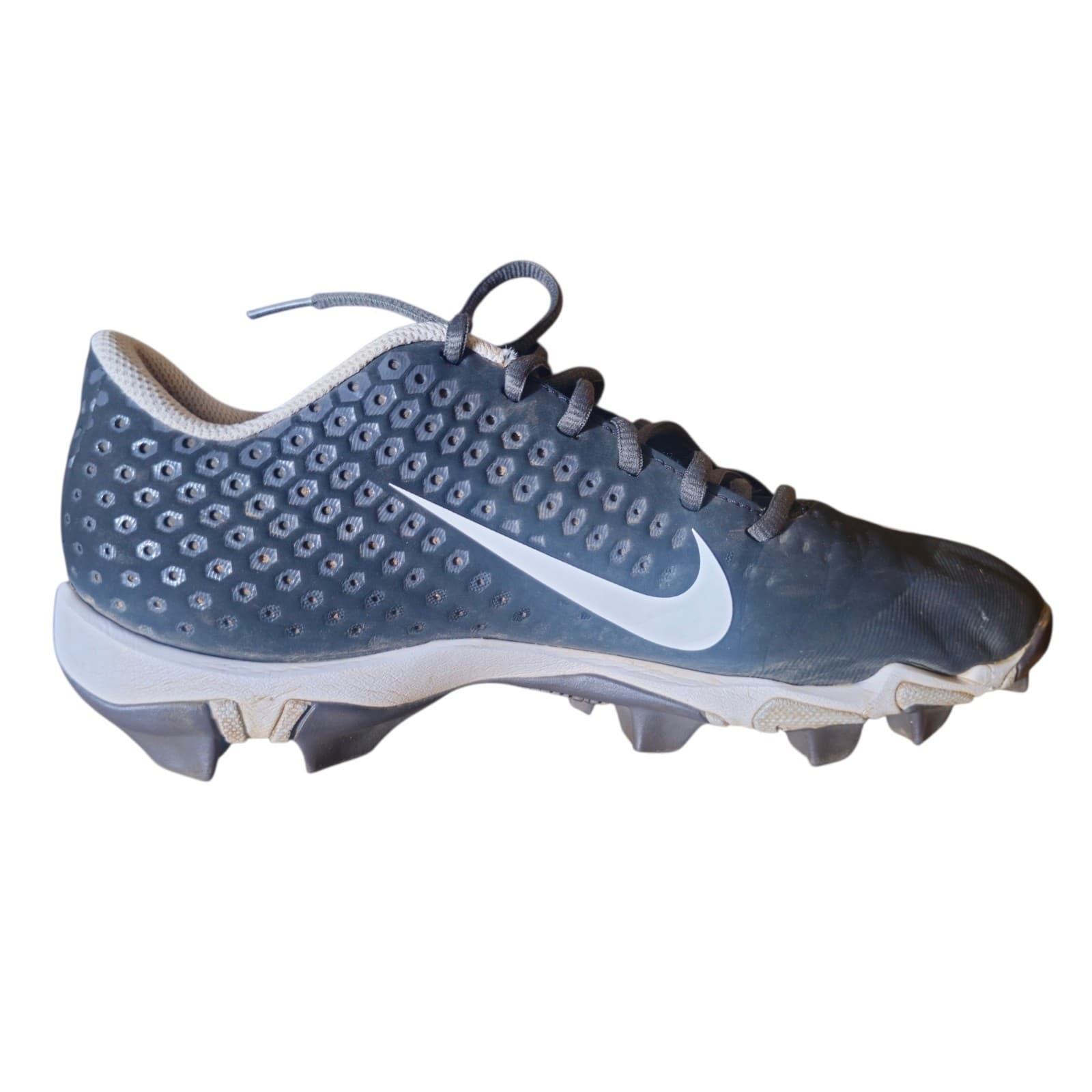 Nike Mens Vapor Ultrafly 2 Keystone Black White Baseball Cleats Size 8.5W - Thumbnail 7
