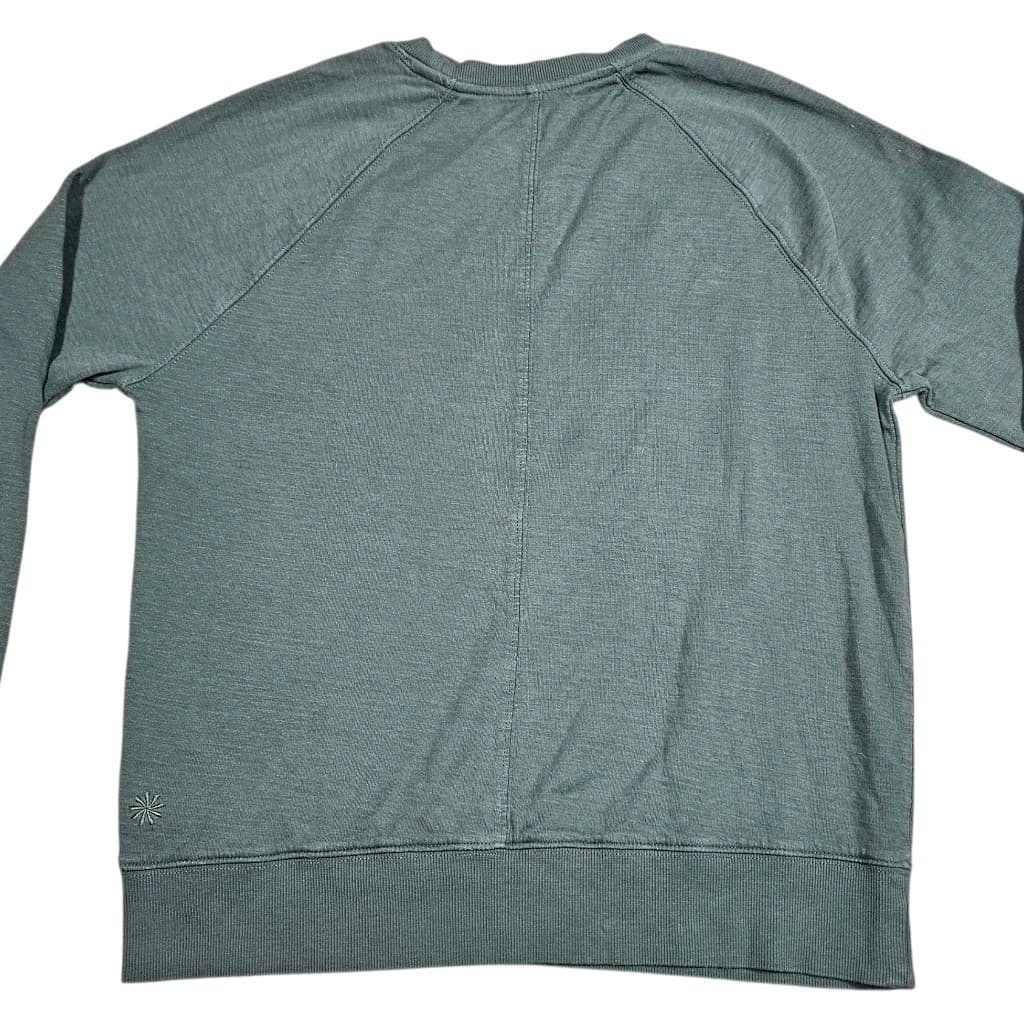 . Athleta Green Crewneck Sweater Women's Extra Small - Thumbnail 5