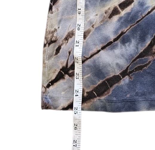 IDI By Matthew Boho Tie-dye Long Sleeve V-neck Womans Size Medium - Thumbnail 10
