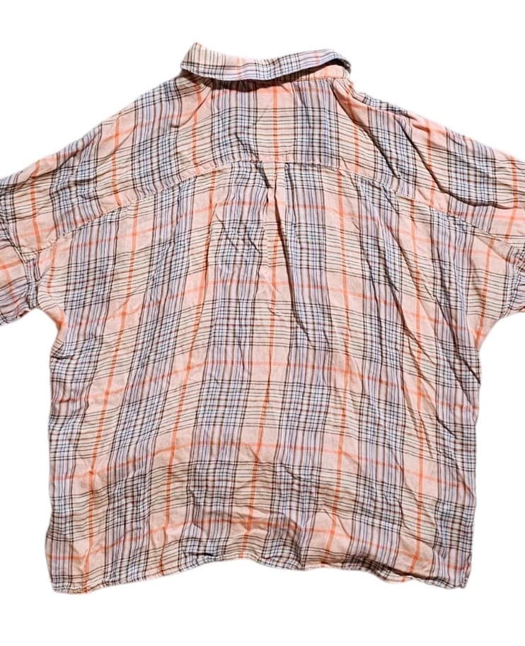Anthropologie Holding Horses Plaid Blouse Womans Size 12 - Thumbnail 7