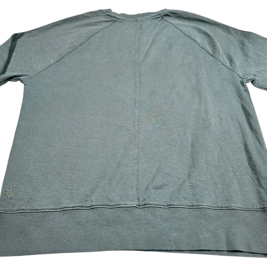 . Athleta Green Crewneck Sweater Women's Extra Small - Thumbnail 6
