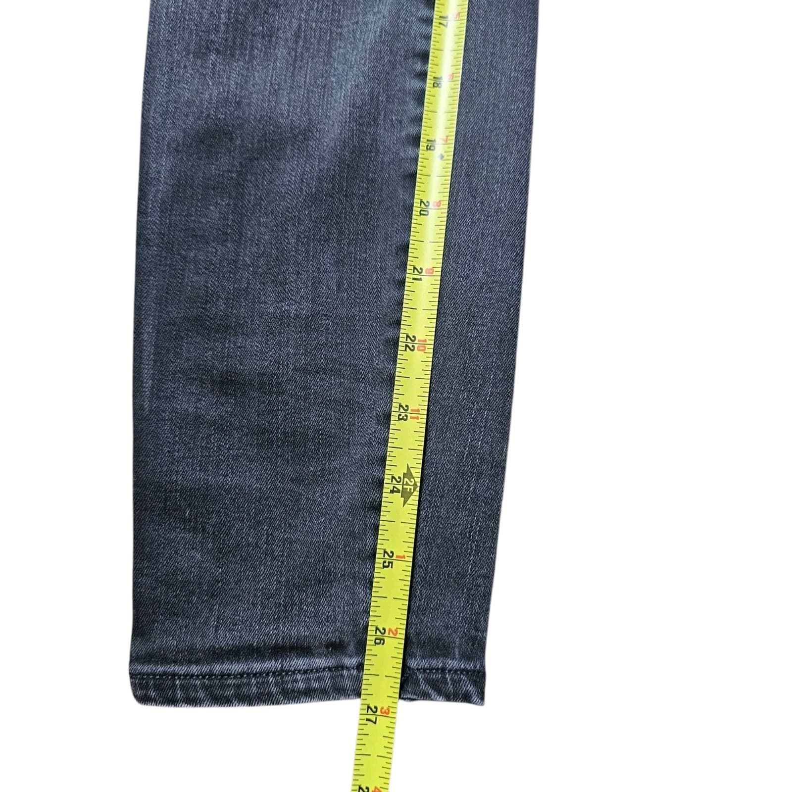 Madewell High Riser Skinny Jeans Women's Size 27 Black Denim 5-Pocket - Thumbnail 18
