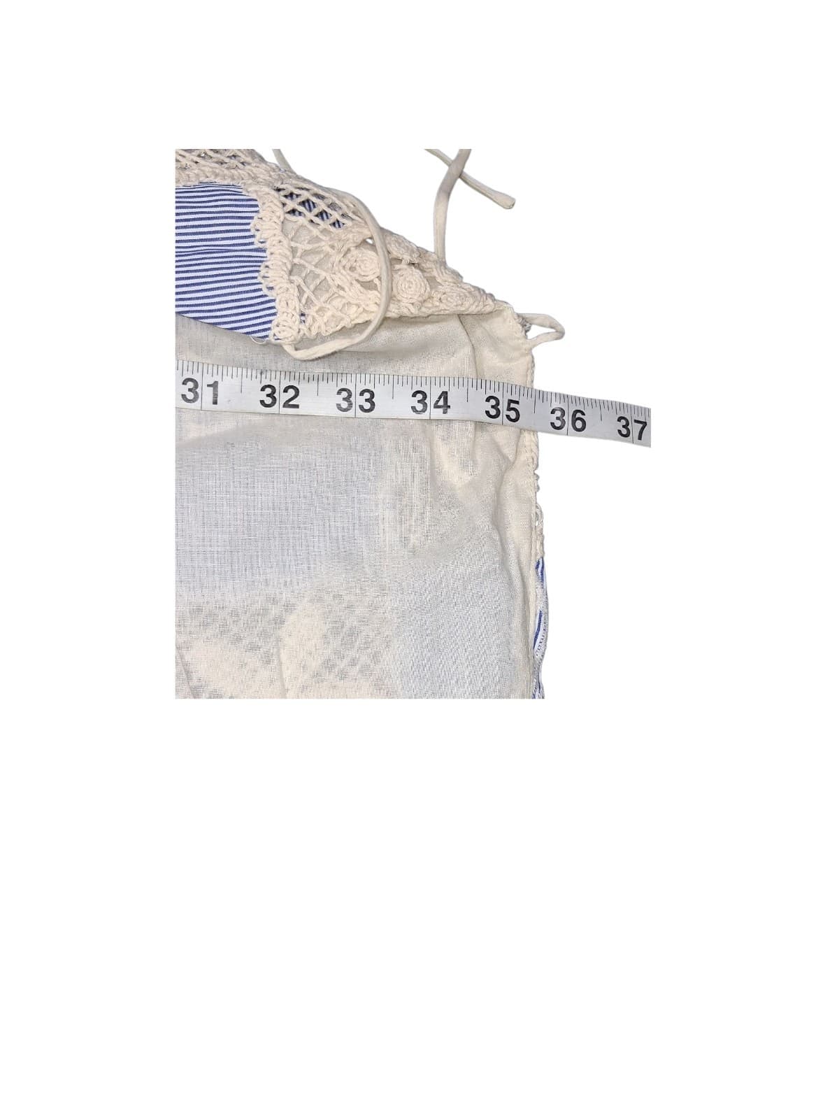 Sofie The label Embroidered Patch Work Vest Quilt Square Granny Large - Thumbnail 4