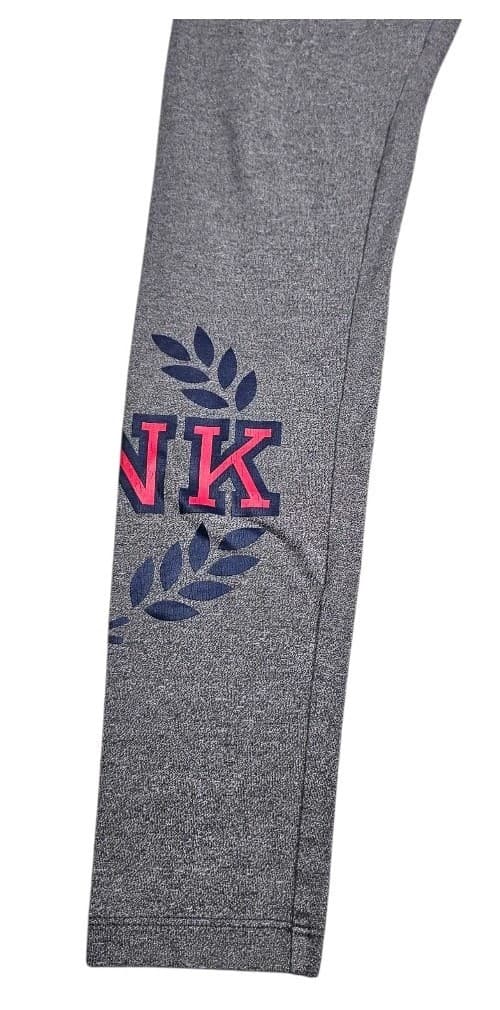 Victoria's Secret Pink Yoga Flat Legging Grey Logo Size Xsmall - Thumbnail 5