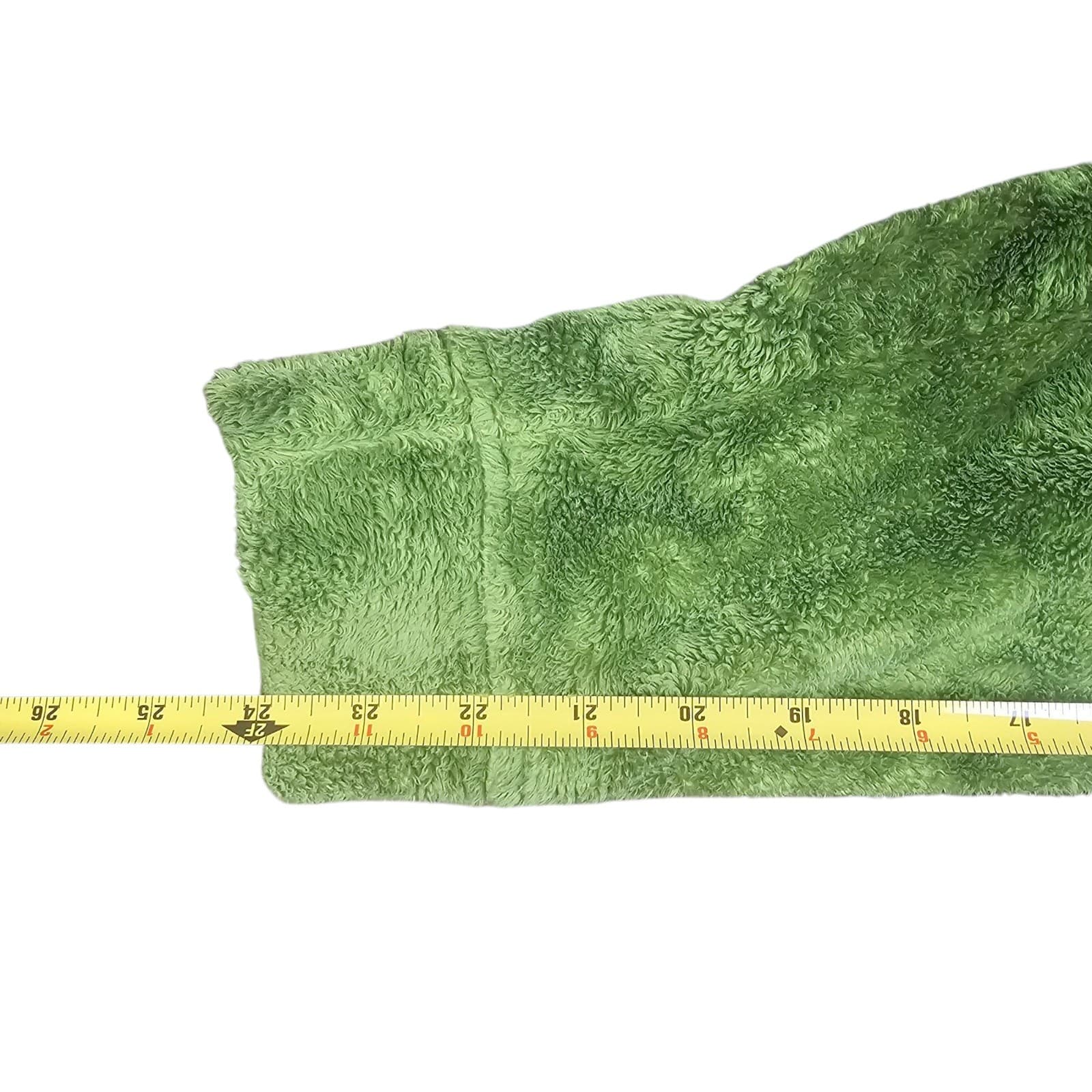 North Face Woman Large Green Fleece Jacket - Thumbnail 14