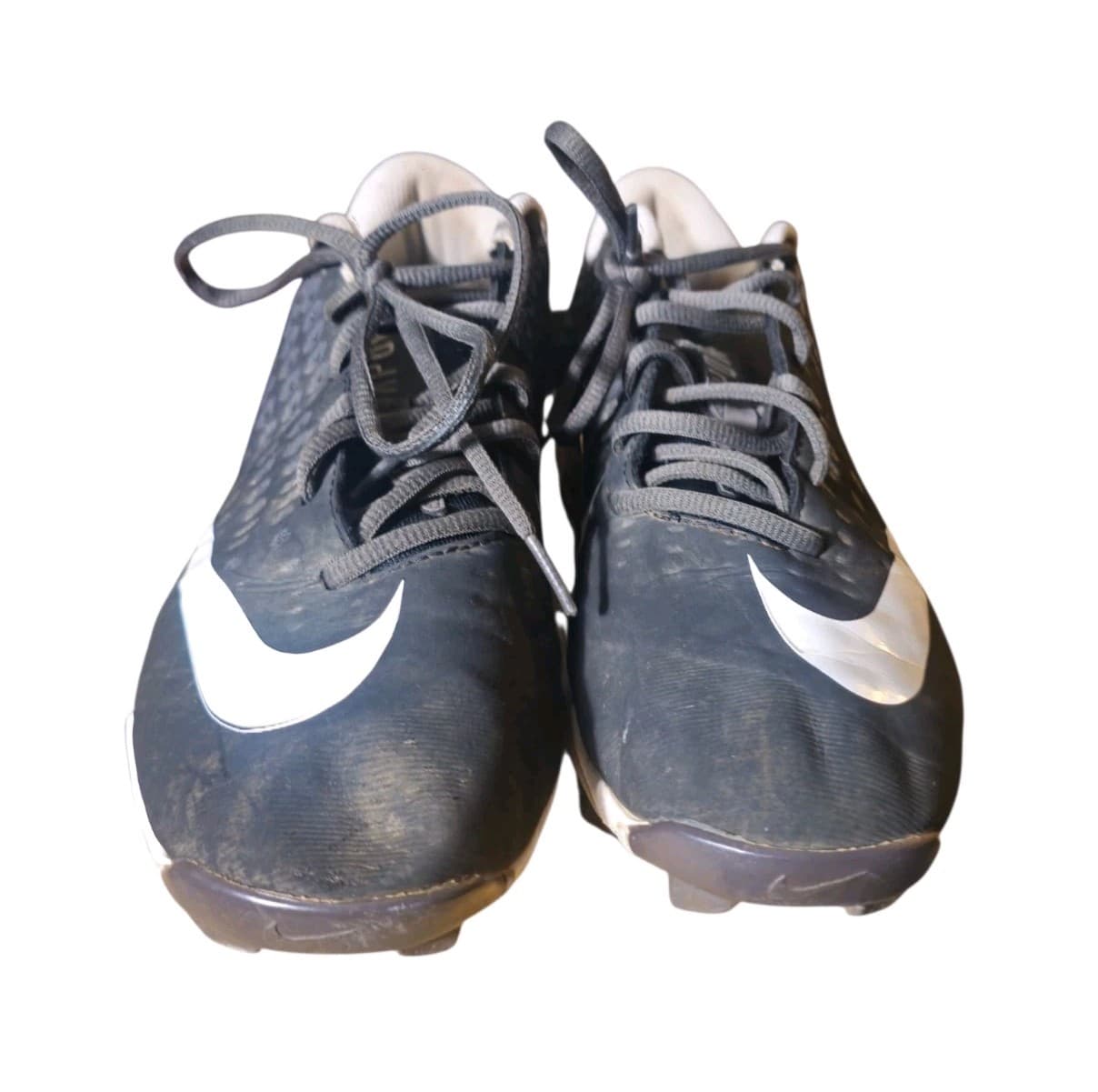 Nike Mens Vapor Ultrafly 2 Keystone Black White Baseball Cleats Size 8.5W - Thumbnail 4