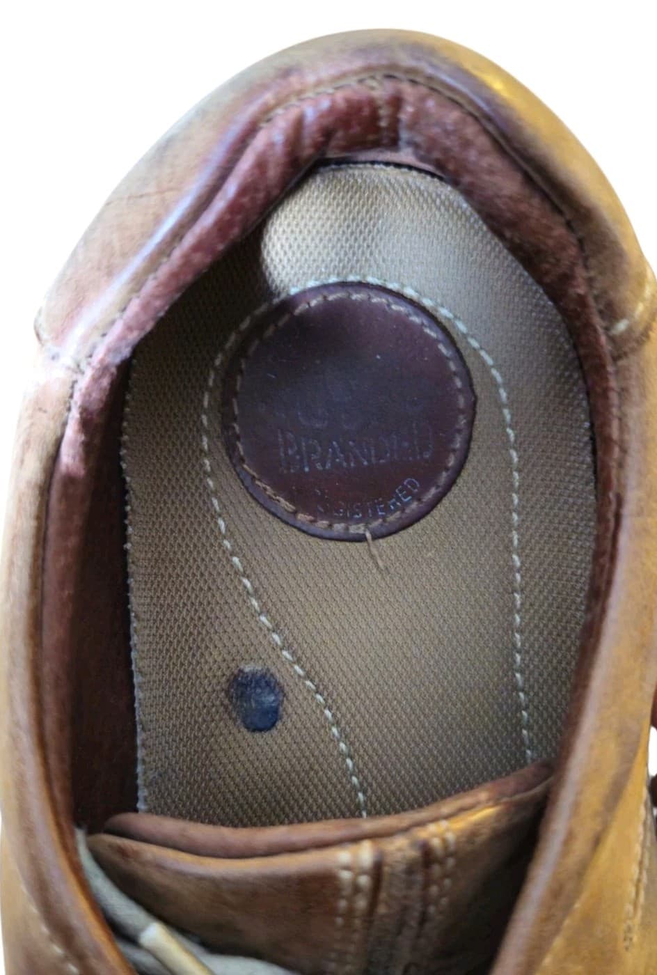 Vintage Nushu Brown Leather Shoes Wallabee Style Rare Mens Size 10 - Thumbnail 19