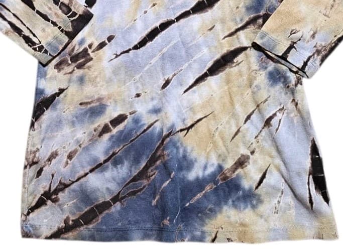 IDI By Matthew Boho Tie-dye Long Sleeve V-neck Womans Size Medium - Thumbnail 5