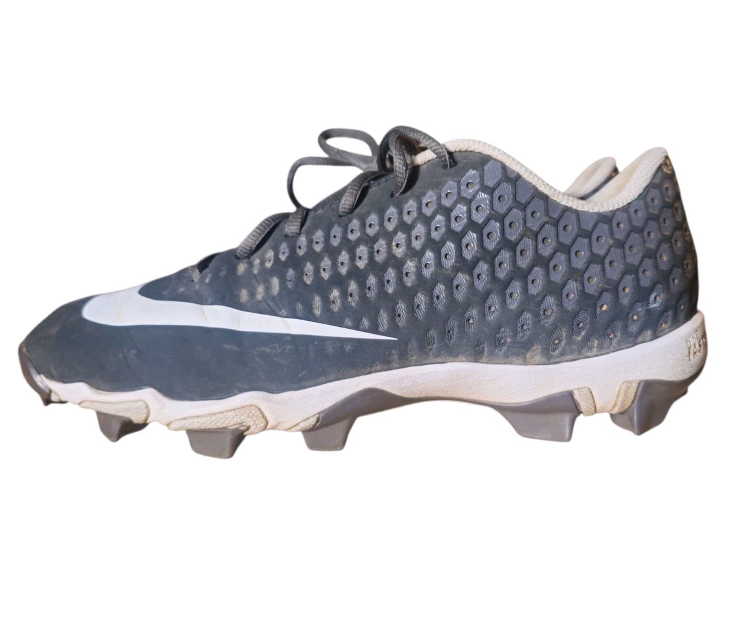 Nike Mens Vapor Ultrafly 2 Keystone Black White Baseball Cleats Size 8.5W - Thumbnail 2