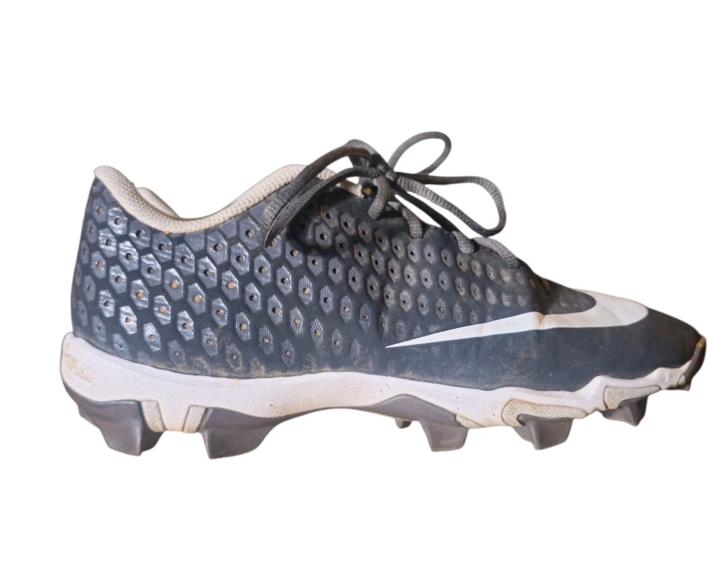 Nike Mens Vapor Ultrafly 2 Keystone Black White Baseball Cleats Size 8.5W - Thumbnail 5