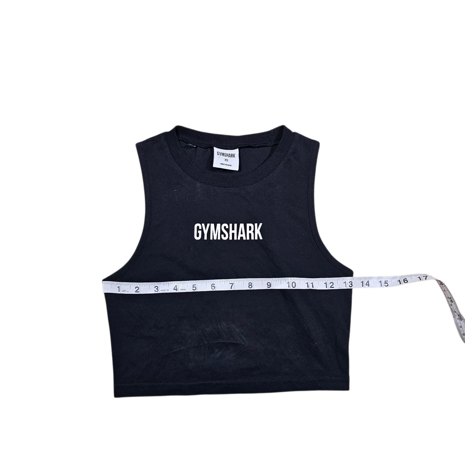 Gym Shark Non-stop Crop Top Black Size Extra Small - Thumbnail 5