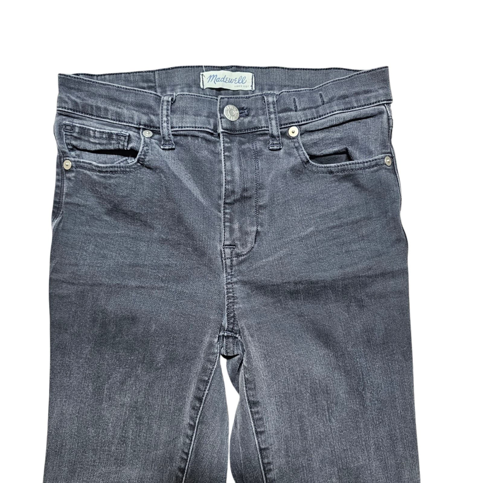 Madewell High Riser Skinny Jeans Women's Size 27 Black Denim 5-Pocket - Thumbnail 9