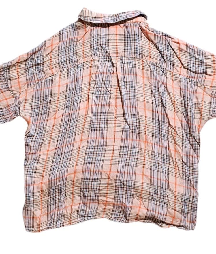 Anthropologie Holding Horses Plaid Blouse Womans Size 12 - Thumbnail 8