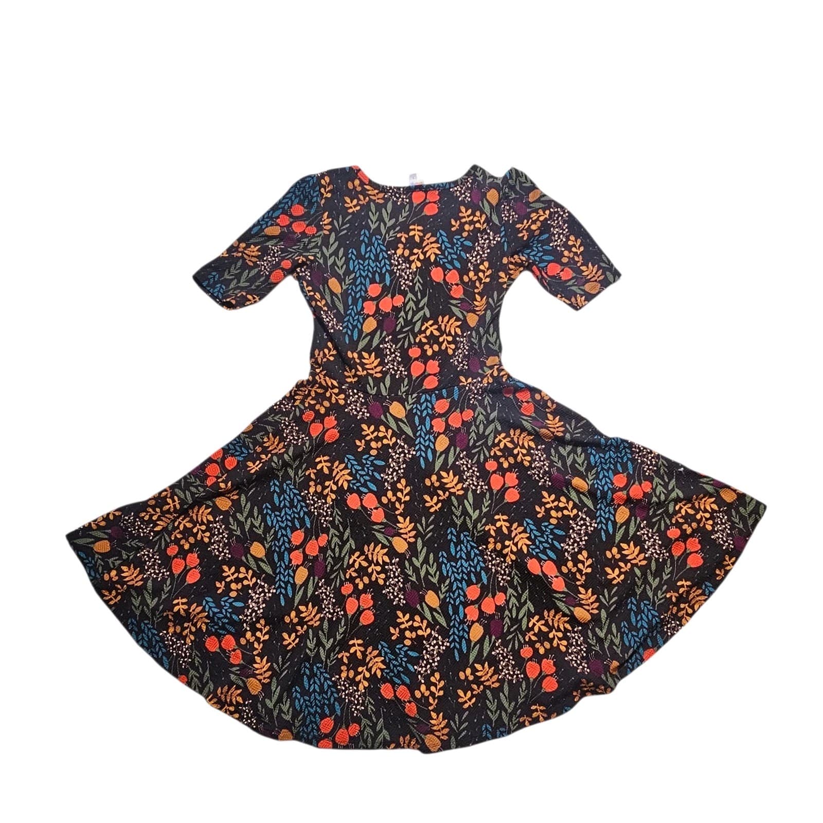 Women’s LuLaRoe Fall/Autumn Themed Dress, Large - Thumbnail 6