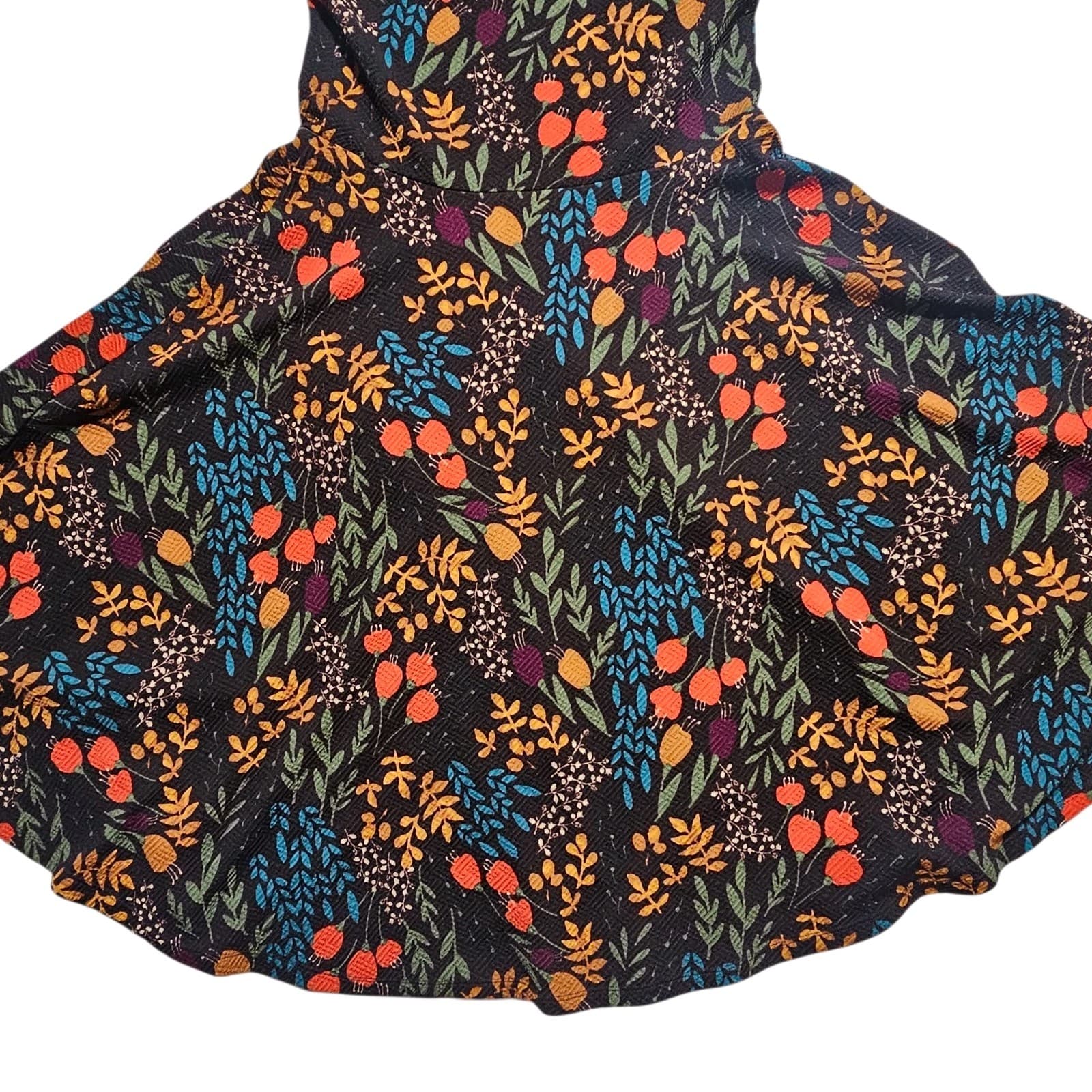 Women’s LuLaRoe Fall/Autumn Themed Dress, Large - Thumbnail 8