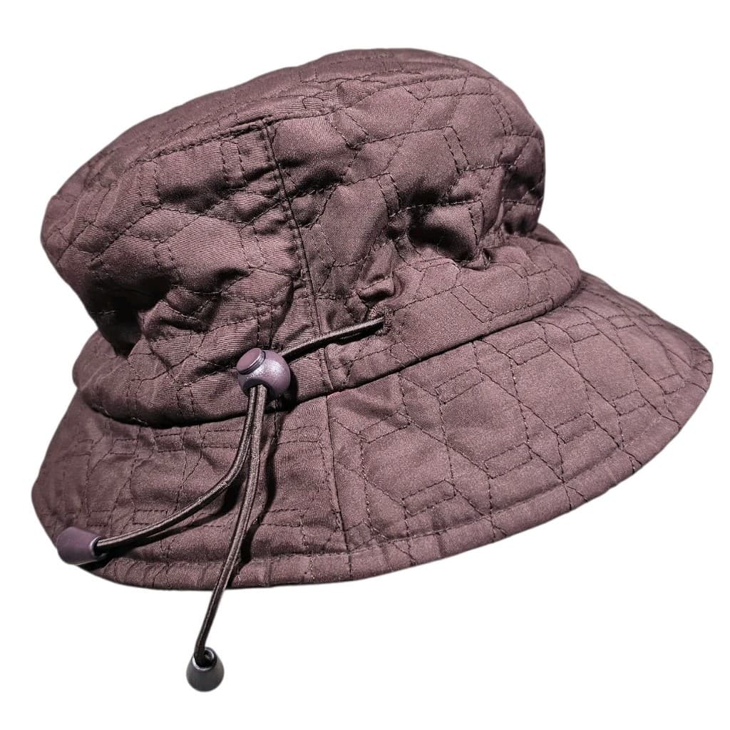 California Crusher By San Francisco Hat Company Quilted Bucket Hat Fleece Lined - Thumbnail 3