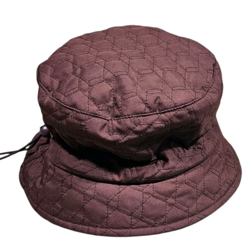 California Crusher By San Francisco Hat Company Quilted Bucket Hat Fleece Lined - Thumbnail 4