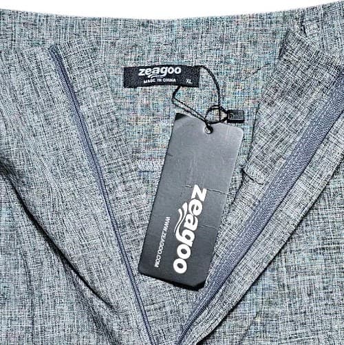 Zeagoo Wide Leg Tweed Like Trousers Womans Size Xl - Thumbnail 11