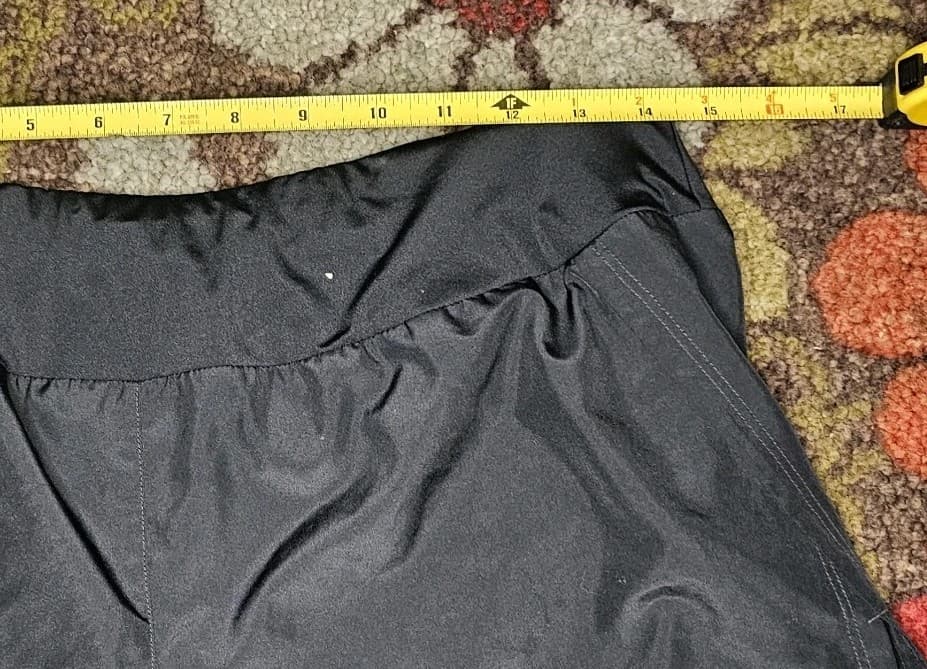 Nike Athletic Black Lined Shorts Large built in briefs w Pouch Women’s - Thumbnail 9