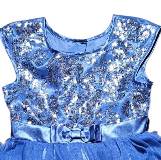 Jona Michelle Slevless Formal Pageant Royal Blue Size 7 - Thumbnail 3