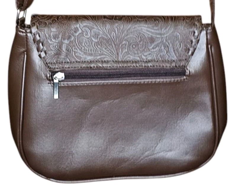 Brown Purse Canyon Sky Southwest Bag Turquoise Silver - Thumbnail 4