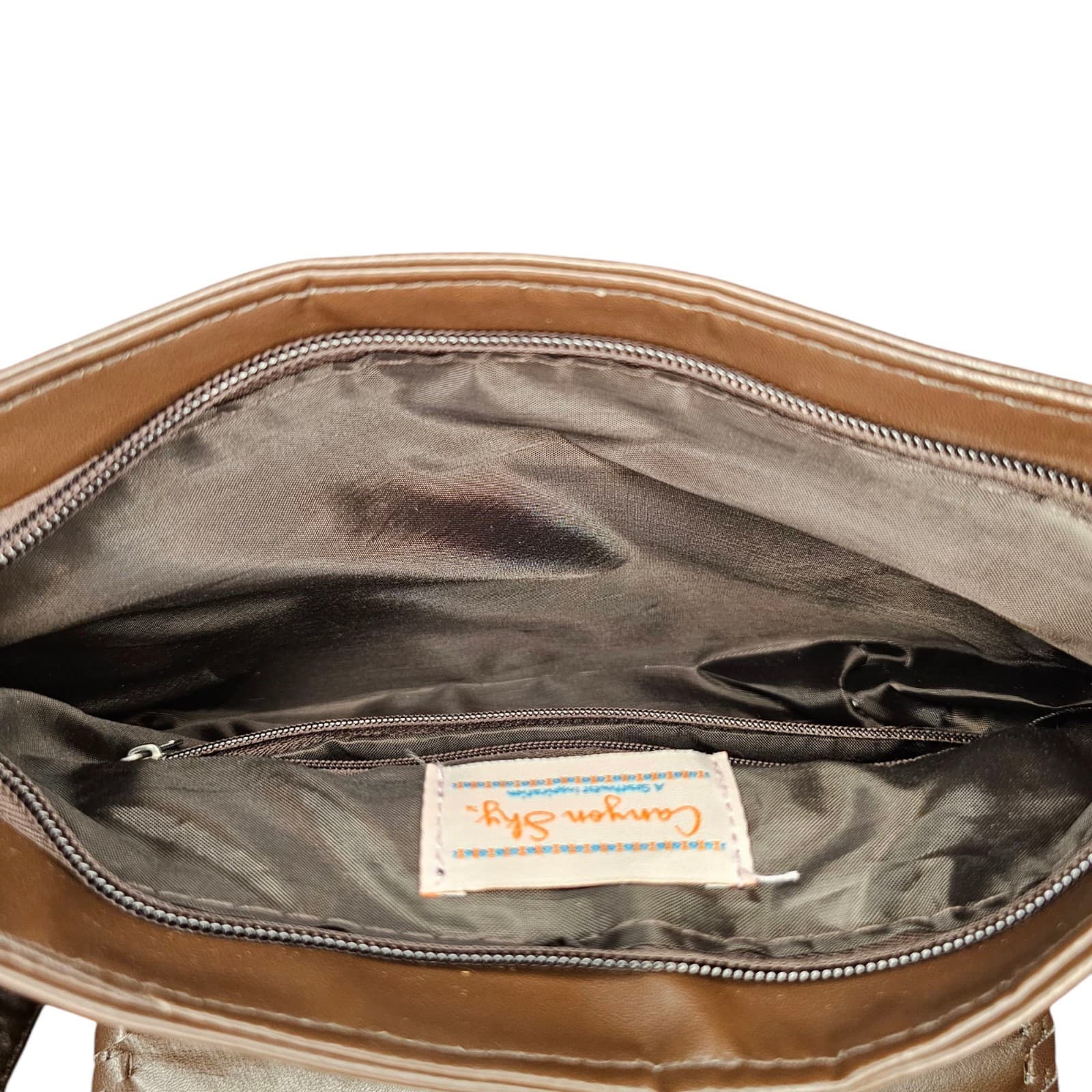 Brown Purse Canyon Sky Southwest Bag Turquoise Silver - Thumbnail 7