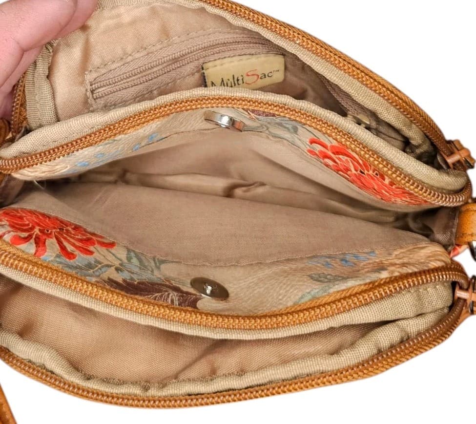 Multi Sac Floral Crossbody - Thumbnail 11
