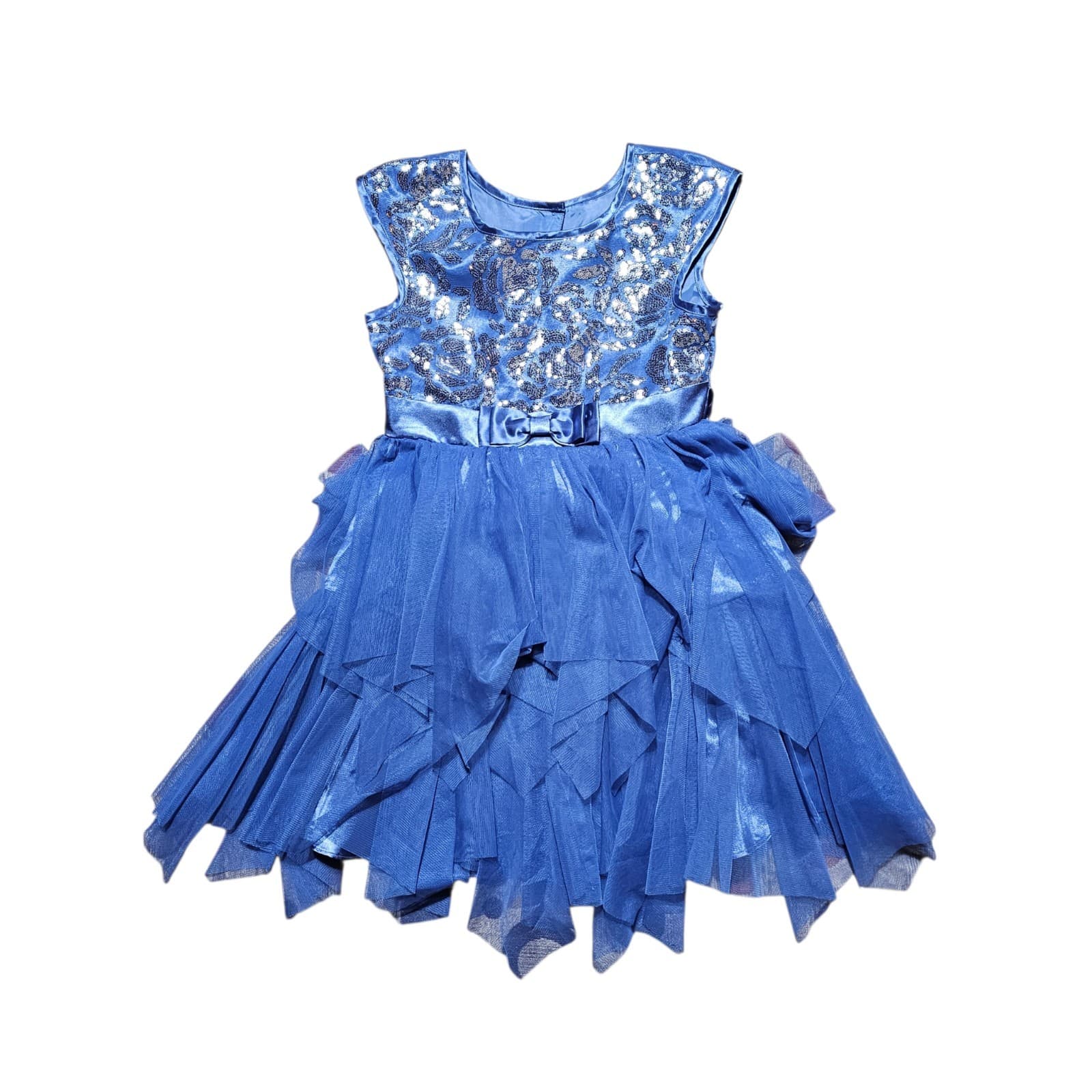Jona Michelle Slevless Formal Pageant Royal Blue Size 7