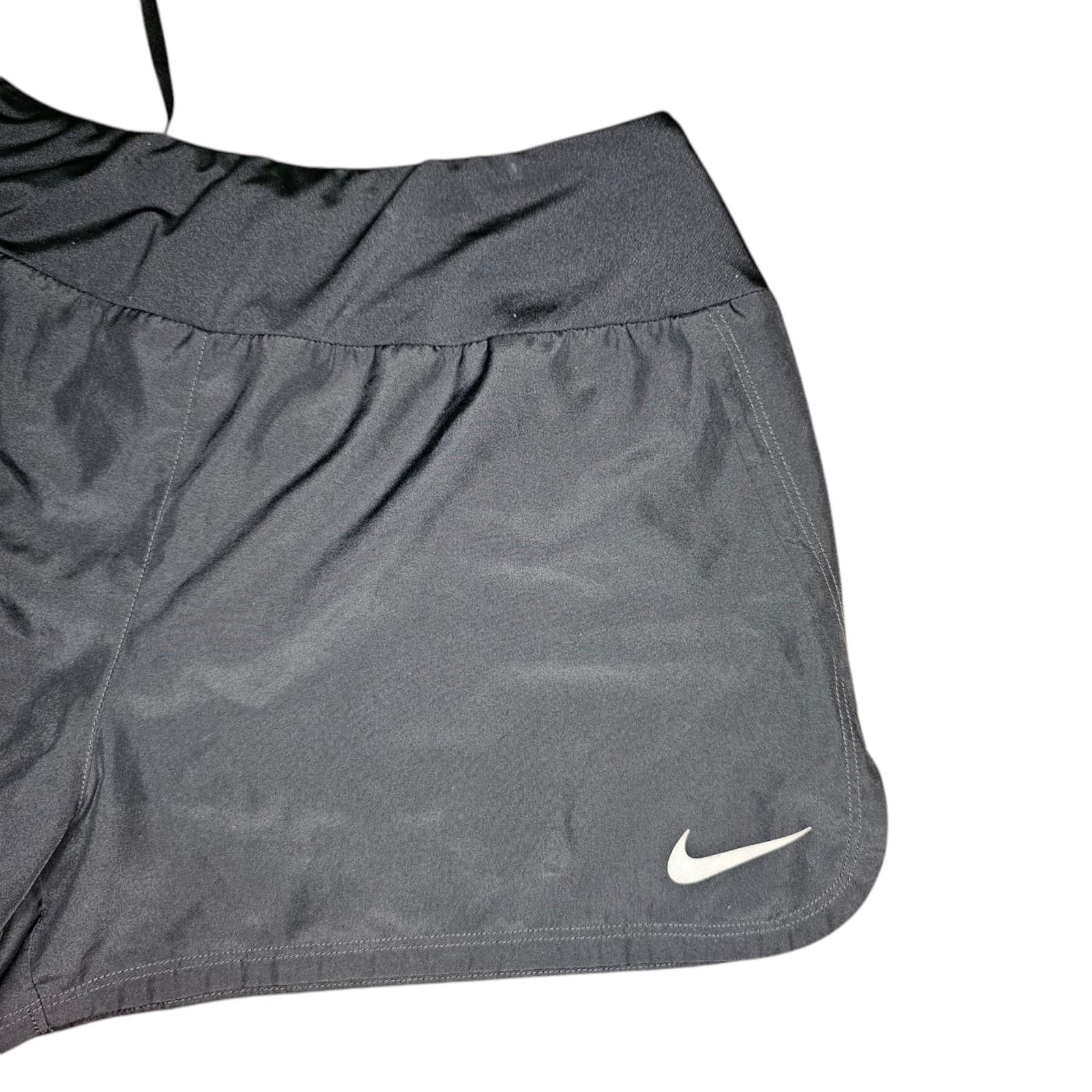 Nike Athletic Black Lined Shorts Large built in briefs w Pouch Women’s - Thumbnail 2