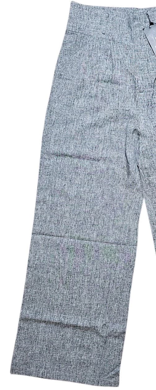 Zeagoo Wide Leg Tweed Like Trousers Womans Size Xl - Thumbnail 2