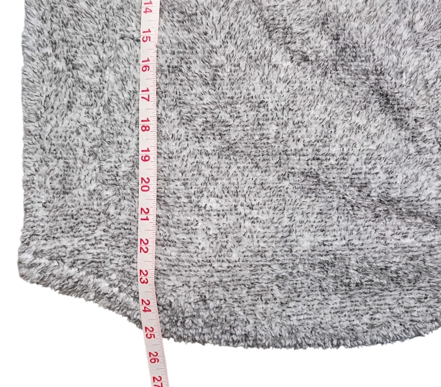 Maurices Gray And Buffalo Plaid Sherpa Pullover Sweater New With Tags Size Xs - Thumbnail 7