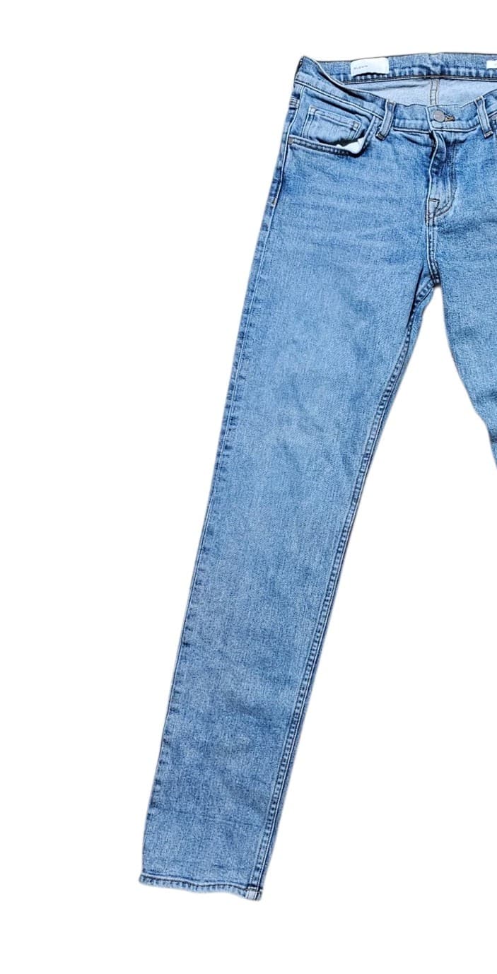 BLDWN Baldwin Modern Slim Jeans Men’s 30 Light Wash Made in USA Premium Denim - Thumbnail 4