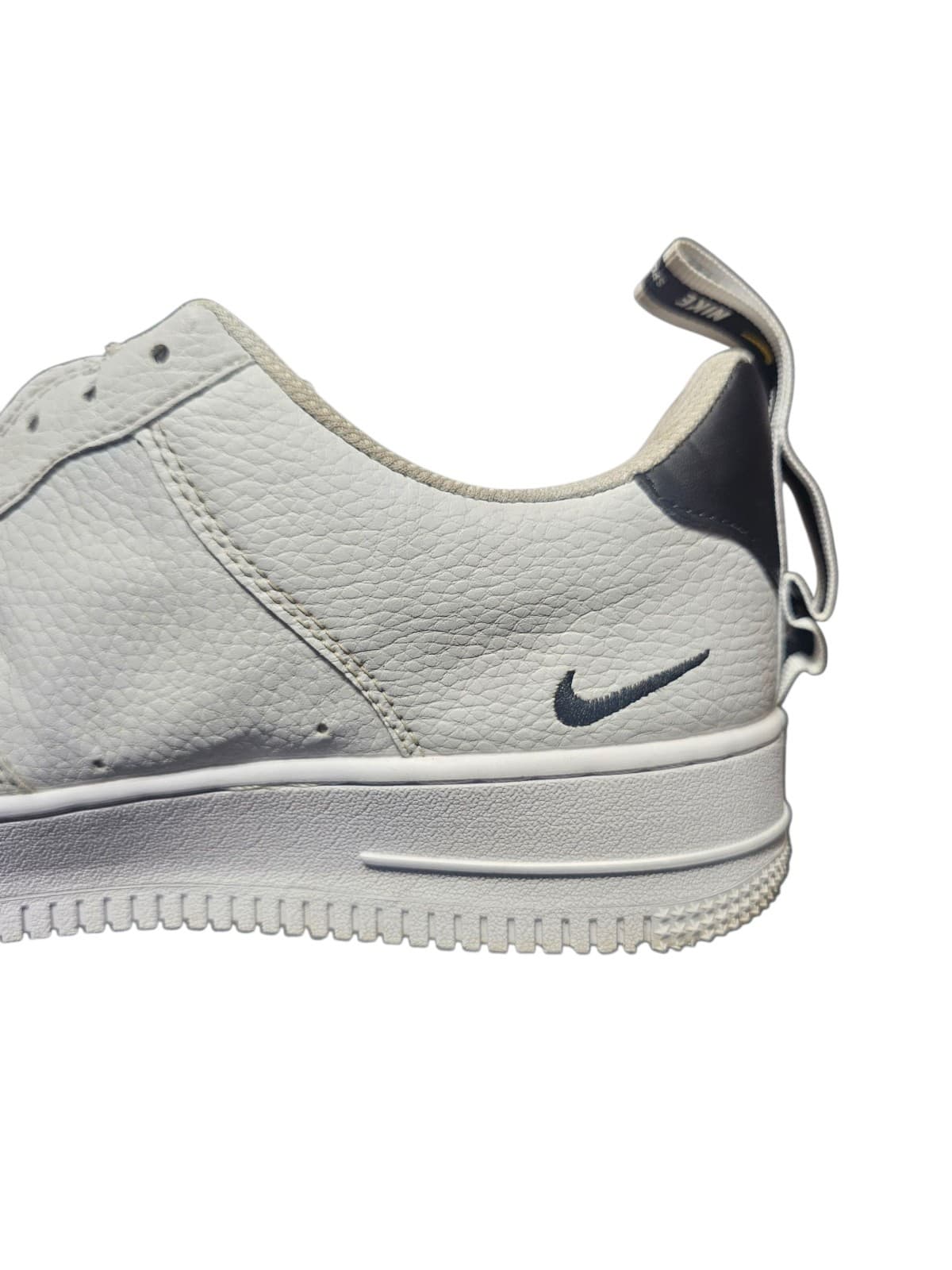 Nike Air Force 1' 07' Lv8 Utility White Black AJ7747-100 Size Men's US10 - Thumbnail 9
