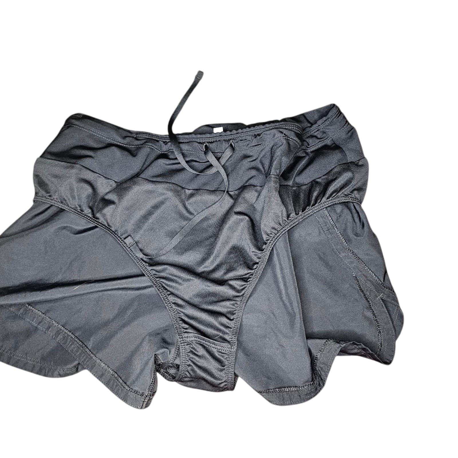 Nike Athletic Black Lined Shorts Large built in briefs w Pouch Women’s - Thumbnail 8