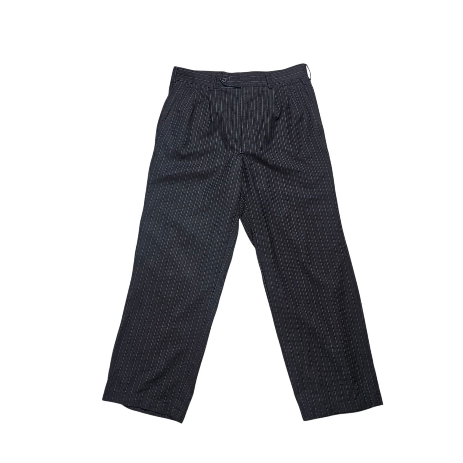 Gulliano Coture Pin Stripe Vito Pants Size 38r/32r