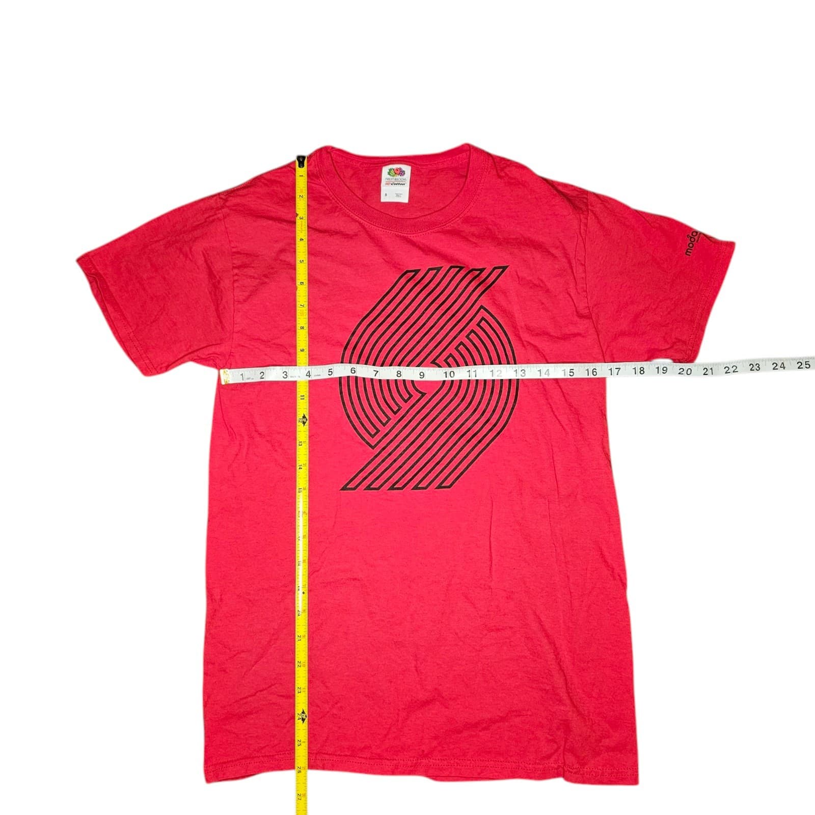 Portland Trailblazers Logo Graphic Print Shirt Mens S NBA - Thumbnail 6
