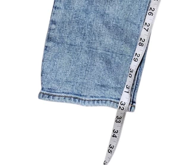 BLDWN Baldwin Modern Slim Jeans Men’s 30 Light Wash Made in USA Premium Denim - Thumbnail 7