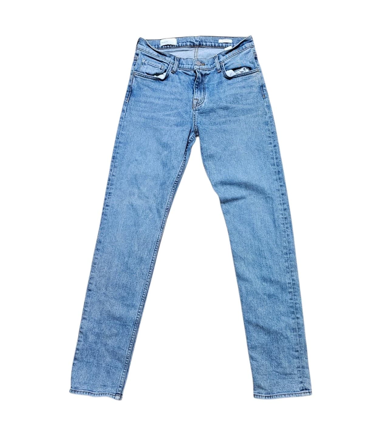BLDWN Baldwin Modern Slim Jeans Men’s 30 Light Wash Made in USA Premium Denim - Thumbnail 2