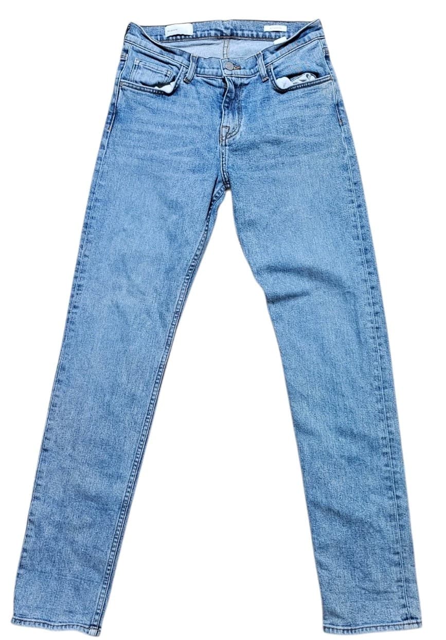 BLDWN Baldwin Modern Slim Jeans Men’s 30 Light Wash Made in USA Premium Denim - Thumbnail 3