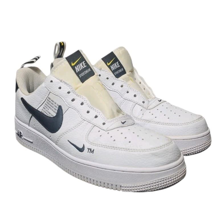 Nike Air Force 1' 07' Lv8 Utility White Black AJ7747-100 Size Men's US10