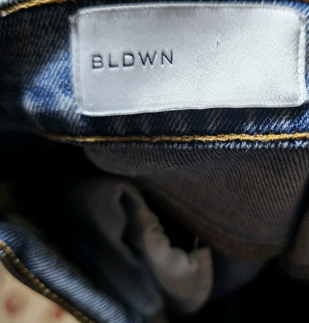 BLDWN Baldwin Modern Slim Jeans Men’s 30 Light Wash Made in USA Premium Denim - Thumbnail 9