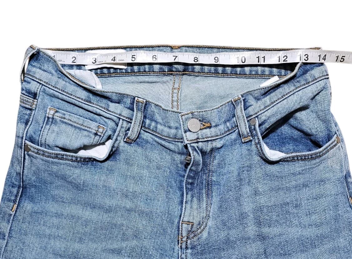 BLDWN Baldwin Modern Slim Jeans Men’s 30 Light Wash Made in USA Premium Denim - Thumbnail 8