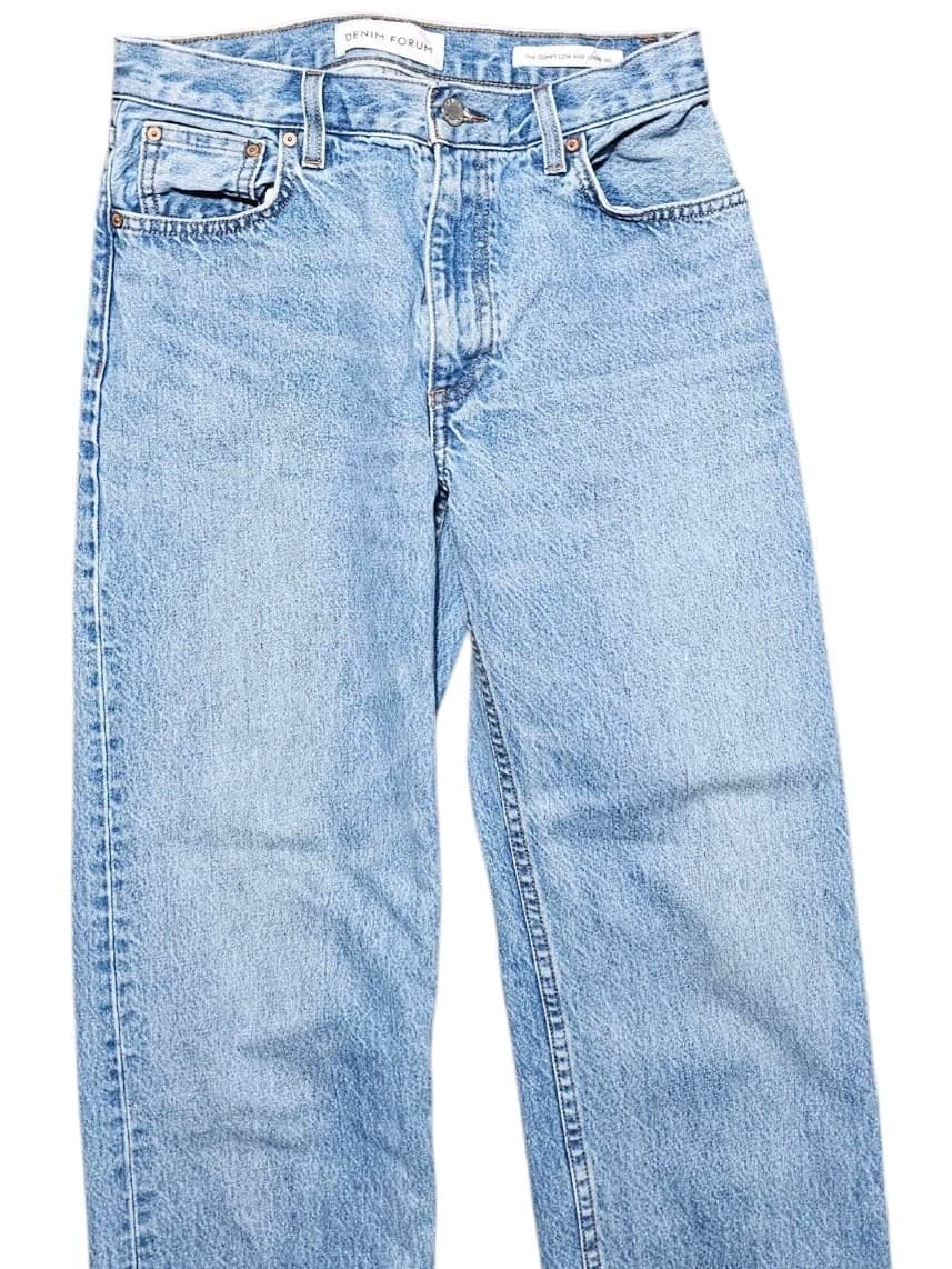 Aritza Denim Forum Blue Jeans Comfy low rise Loose 30Lx26 W - Thumbnail 7