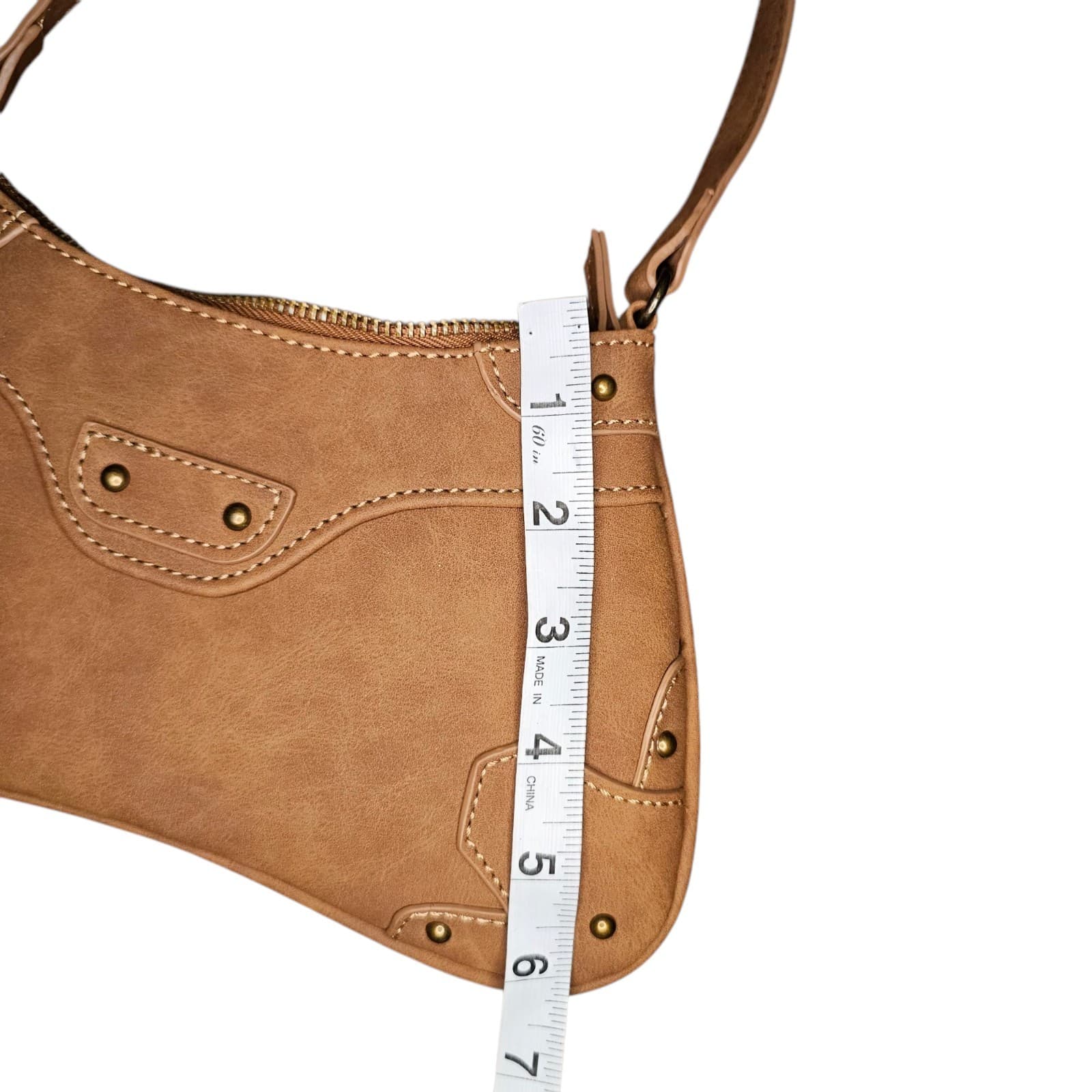 Forever 21 Faux Baguette Bag - Thumbnail 5