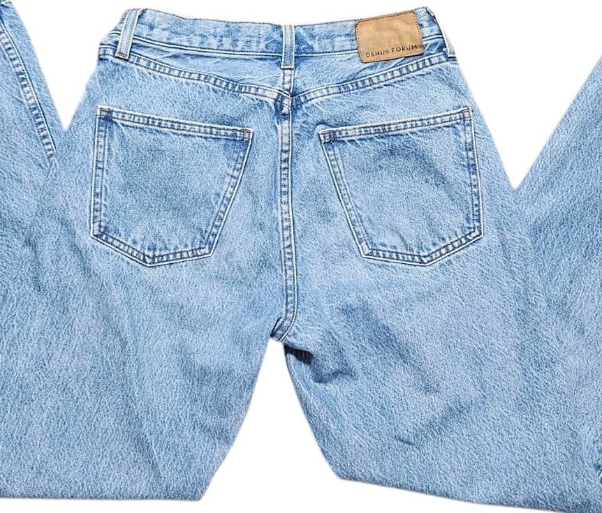 Aritza Denim Forum Blue Jeans Comfy low rise Loose 30Lx26 W - Thumbnail 2
