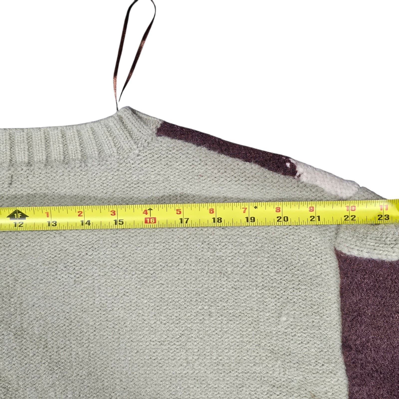 Papermoon Color Block Knitted Sweater Size Large - Thumbnail 11
