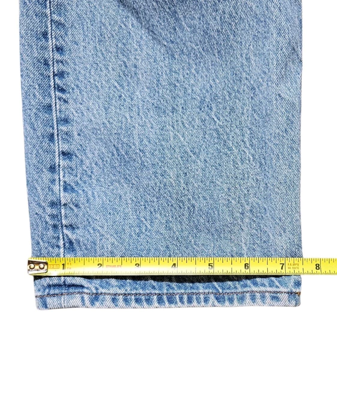Aritza Denim Forum Blue Jeans Comfy low rise Loose 30Lx26 W - Thumbnail 15