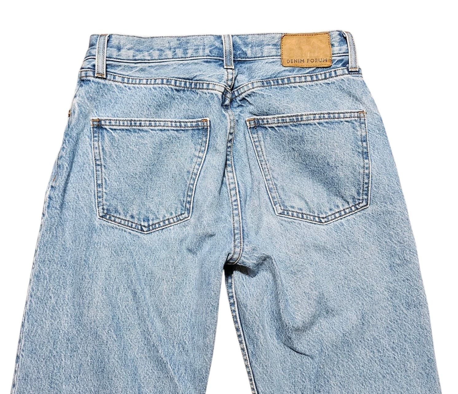 Aritza Denim Forum Blue Jeans Comfy low rise Loose 30Lx26 W - Thumbnail 13