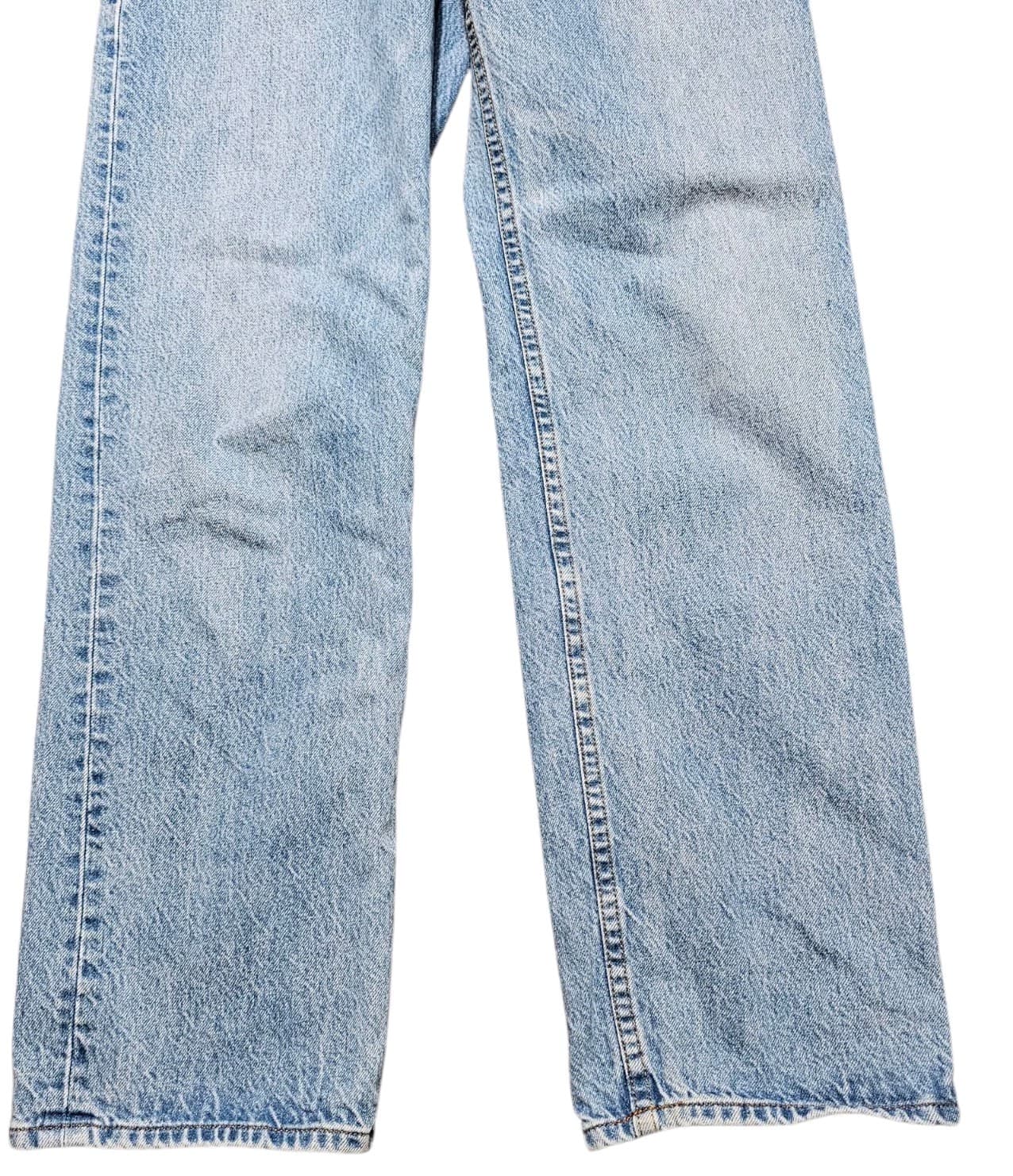 Aritza Denim Forum Blue Jeans Comfy low rise Loose 30Lx26 W - Thumbnail 5