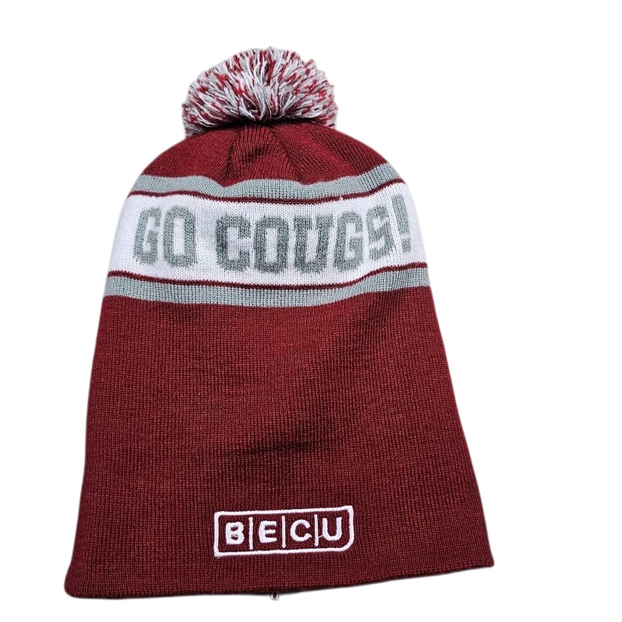 Washington State University WSU Cougars Beanie Hat Pom Pom - Thumbnail 4